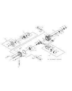 Hydraulic Pump Rh Diagram and Parts List for M60-KW LC-53AJ8CT6050-29HP-LC-DFI Cub Cadet Lawn Tractor